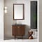 James Martin Vanities Amberly 30in Single Vanity, Mid-Century Walnut w/ 3 CM Charcoal Soapstone Top 670-V30-WLT-3CSP - alternate 2